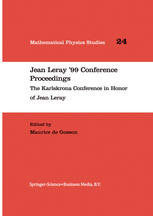 Jean Leray 99 Conference Proceedings The Karlskrona Conference In Honor Of Jean Leray 1st Edition L Boutet De Monvel Auth