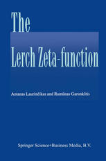 The Lerch Zetafunction 1st Edition Antanas Laurinikas Ramnas Garunktis Auth