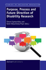 Purpose Process And Future Direction Of Disability Research Karen Beauchamppryor
