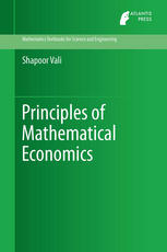 Principles Of Mathematical Economics 1st Edition Shapoor Vali