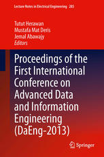 Proceedings Of The First International Conference On Advanced Data And Information Engineering Daeng2013 1st Edition Sallam Osman Fageeri