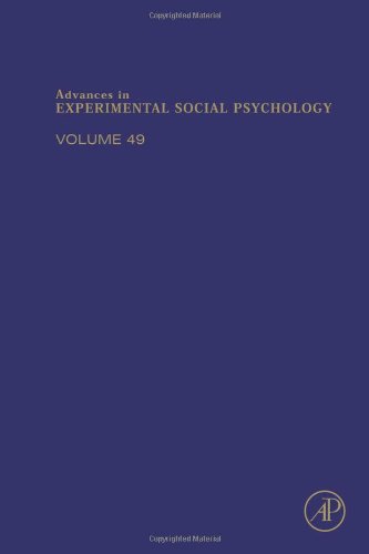 Advances In Experimental Social Psychology 49 1st Edition James M Olson And Mark P Zanna Eds