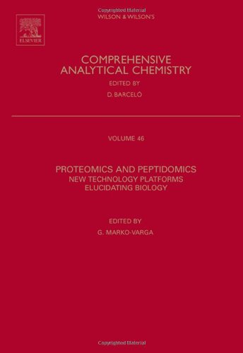 Proteomics And Peptidomics New Technology Platforms Elucidating Biology 1st Edition G Markovarga Eds