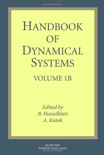 Handbook Of Dynamical Systems 1 Part B 1st Edition B Hasselblatt And A Katok Eds