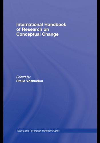 International Handbook Of Research On Conceptual Change Stella Vosniadou