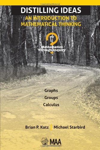 Distilling Ideas An Introduction To Mathematical Thinking Brian P Katz