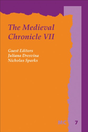 The Medieval Chronicle Vii Erik Kooper