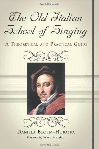 The Old Italian School Of Singing A Theoretical And Practical Guide Daniela Bloemhubatka