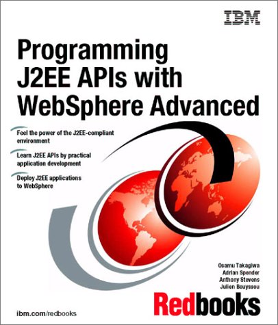 Programming J2ee Apis With Websphere Advanced August 2001 Ibm Redbooks