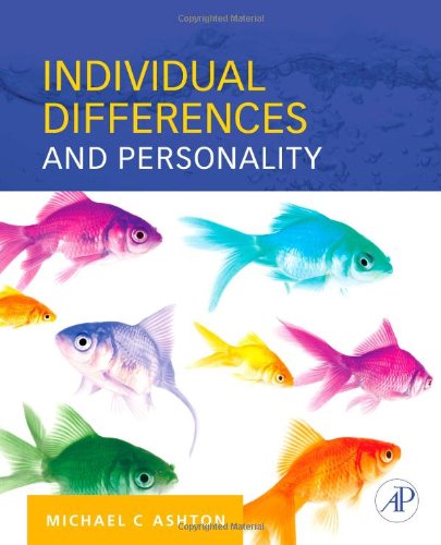 Individual Differences And Personality 1st Edition Michael C Ashton