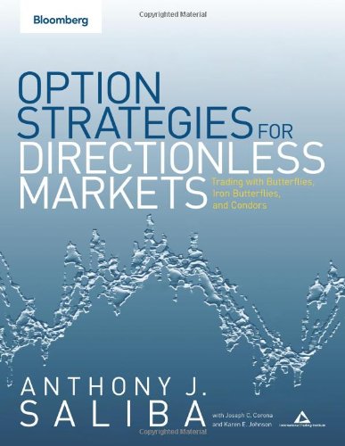 Option Strategies For Directionless Markets Trading With Butterflies Iron Butterflies And Condors Anthony J Saliba