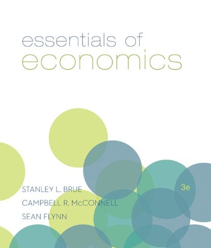 Essentials Of Economics 3rd Stanley L Bruce Campbell R Mcconnell