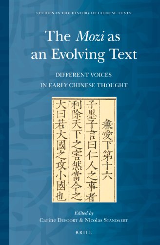 The Mozi As An Evolving Text Different Voices In Early Chinese Thought Carine Defoort