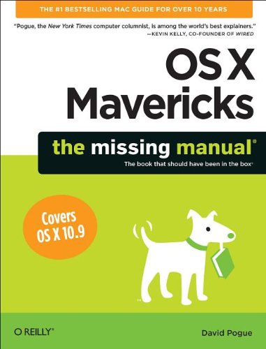 Os X Mavericks The Missing Manual David Pogue