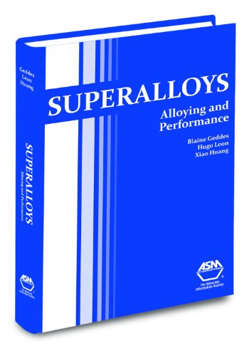 Superalloys Alloying And Performance Blaine Geddes Hugo Leon