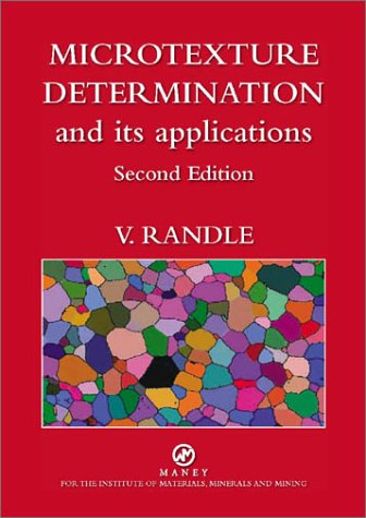 Microtexture Determination And Its Applications 2nd Valerie Randle