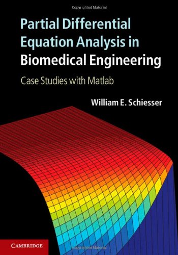 Partial Differential Equation Analysis In Biomedical Engineering Case Studies With Matlab 1st Edition William E Schiesser