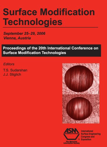 Surface Modification Technologies 1st Edition T S Sudarshan