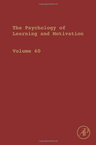 Psychology Of Learning And Motivation Volume 60 1st Edition Brian H Ross Eds