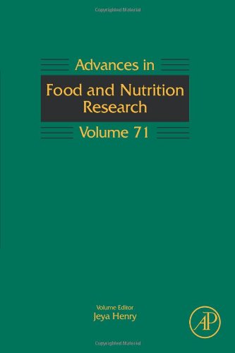 Advances In Food And Nutrition Research Volume 71 1st Edition Jeyakumar Henry Eds