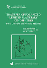 Transfer Of Polarized Light In Planetary Atmospheres Basic Concepts And Practical Methods 1st Edition Joop W Hovenier