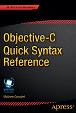 Objectivec Quick Syntax Reference 1st Edition Matthew Campbell Auth