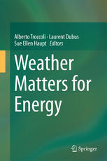 Weather Matters For Energy 1st Edition Beverley F Ronalds Alex Wonhas