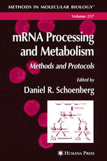 Mrna Processing And Metabolism Methods And Protocols 1st Edition Michaelchristopher Keogh