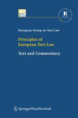 Principles Of European Tort Law Text And Commentary Francesco D Busnelli