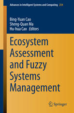 Ecosystem Assessment And Fuzzy Systems Management 1st Edition Huhua Cao