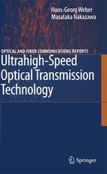 Ultrahighspeed Optical Transmission Technology 1st Edition Hansgeorg Weber