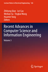 Recent Advances In Computer Science And Information Engineering Volume 3 1st Edition Xiaosong Lin