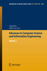 Advances In Computer Science And Information Engineering Volume 1 1st Edition Guiping Dai