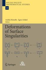 Deformations Of Surface Singularities 1st Edition Klaus Altmann