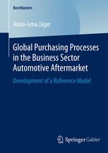 Global Purchasing Processes In The Business Sector Automotive Aftermarket Development Of A Reference Model 1st Edition Annalena Jger Auth