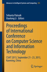 Proceedings Of International Conference On Computer Science And Information Technology Csait 2013 September 2123 2013 Kunming China 1st Edition Fang Tang