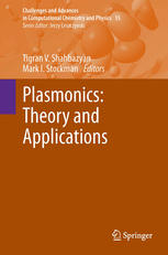 Plasmonics Theory And Applications 1st Edition Mark I Stockman Auth