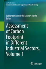 Assessment Of Carbon Footprint In Different Industrial Sectors Volume 1 1st Edition Esther Sanymengual