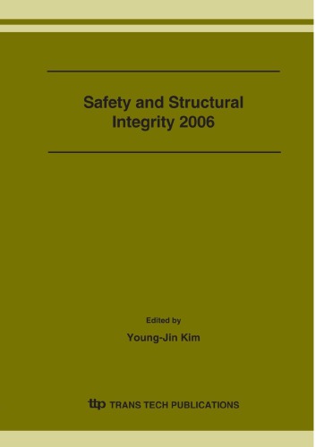 Safety And Structural Integrity 2006 Youngjin Kim Youngjin Kim