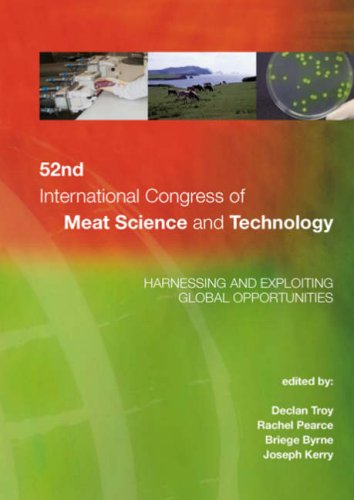 52nd International Congress Of Meat Science And Technology Harnessing And Exploiting Global Opportunities Declan Troy Rachel Pearce Briege Byrne Joseph Kerry