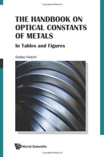 The Handbook On Optical Constants Of Metals In Tables And Figures Sadao Adachi