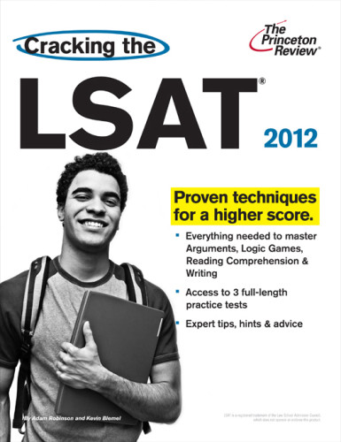 Cracking The Lsat 2012 Edition Princeton Review