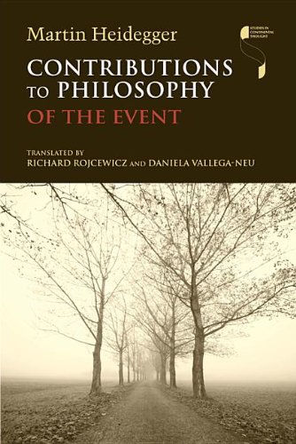 Contributions To Philosophy Of The Event Martin Heidegger