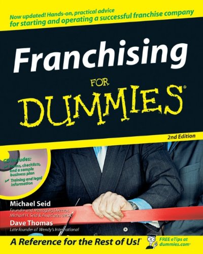 Franchising For Dummies 2nd Edition Michael Seid Dave Thomas