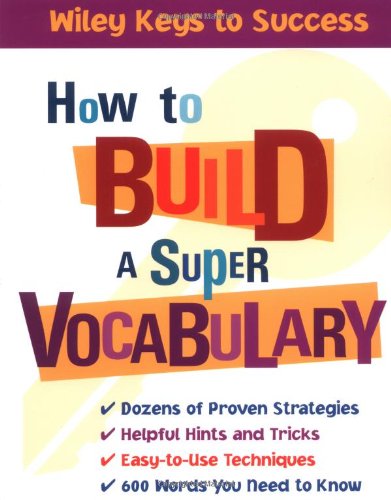 How To Build A Super Vocabulary 1st Edition Book Builders Beverly Chin