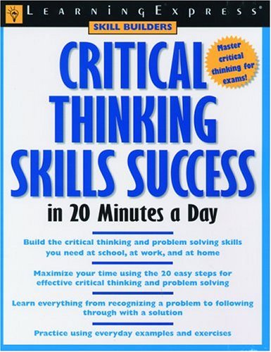 Critical Thinking Learningexpress Editors