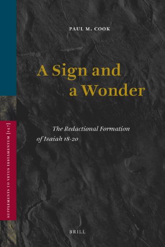 A Sign And A Wonder Paul M Cook