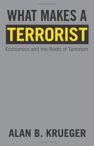 What Makes A Terrorist Economics And The Roots Of Terrorism New Edition Alan B Krueger