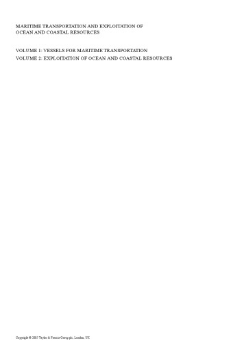 Maritime Transportation And Exploitation Of Ocean And Coastal Resources Two Volume Set Proceedings Of The 11th International Congress Of The International Maritime Association Of The Mediterranean Lisbon Portugal 2630 September 2005 Guedes Soares