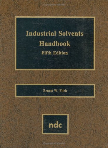 Industrial Solvents Handbook Revised And Expanded 5th Edition Cheremisinoff
